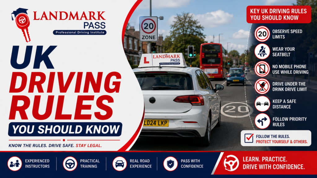 UK Driving Rules You Should Know
