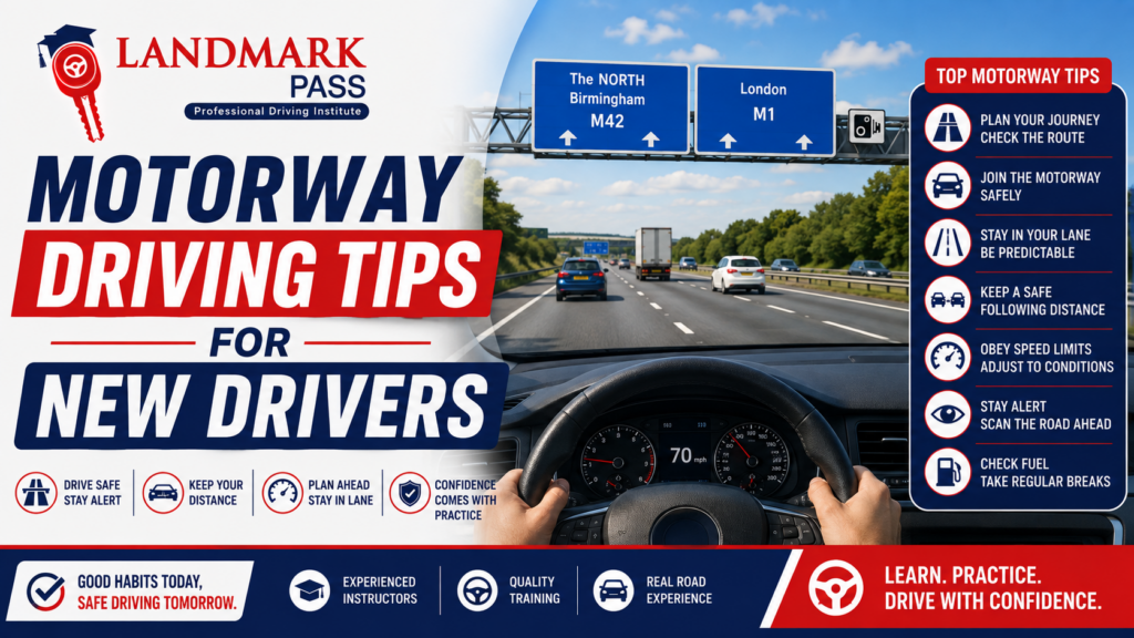 Motorway Driving Tips for New Drivers