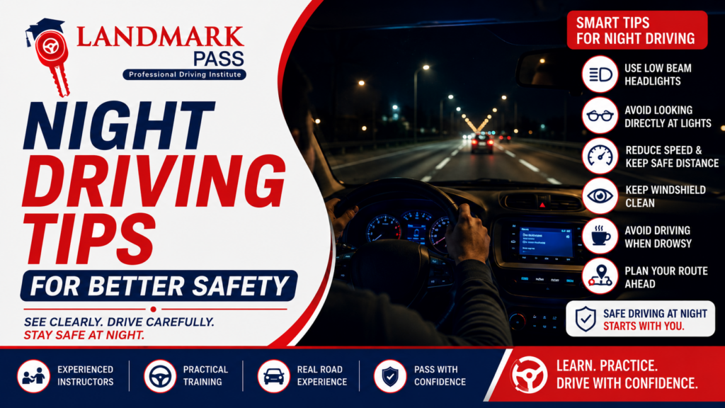 Night Driving Tips for Better Safety